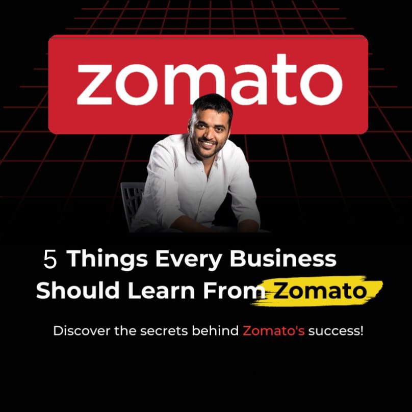 5 things to learn from zomato.